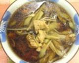 お雑煮にも年越しそばにもあう鶏ごぼう汁作り方7写真