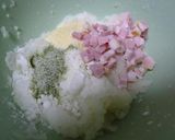 ハーブ&チーズ♪洋風大根もち作り方2写真