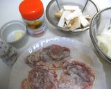鶏のクリーム煮ニンジンご飯添え（独り用）作り方4写真