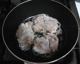 鶏のクリーム煮ニンジンご飯添え（独り用）作り方5写真