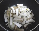 鶏のクリーム煮ニンジンご飯添え（独り用）作り方7写真