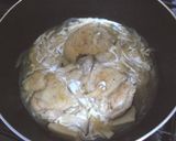 鶏のクリーム煮ニンジンご飯添え（独り用）作り方10写真