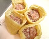 ✽つくねきんちゃく✽作り方3写真