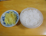 白滝と生姜のオイスターソース煮作り方1写真