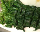 お弁当に☆ほうれん草ゴマあえ大量生産作り方3写真