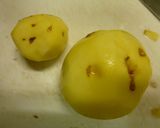 ☆ポテトとベーコンのクリームソース☆作り方2写真