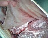 生姜の効いたピリッと甘辛牛すね肉の大和煮作り方1写真