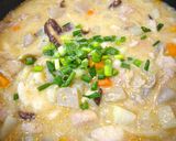 根菜豊富☆干し椎茸と豚バラの旨味♡豚汁♡作り方7写真