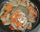 油揚げと鶏ごぼうのくるくる煮作り方2写真