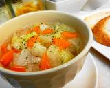 ＊リメイク＊手羽先と大根のカレー＊作り方4写真