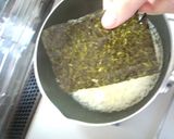 残ったご飯で簡単!海苔雑炊♪作り方4写真