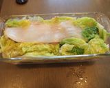 白菜とサワラのミルフィーユ仕立て作り方4写真