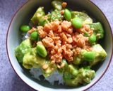 鮭フレ×アボカドの醤油麹丼　作り方6写真