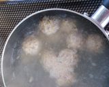 離乳食☆大人も一緒にふわふわ肉だんご。作り方5写真