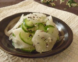 野菜消費♪塩麹とゆかりの浅漬け作り方3写真