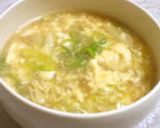 白菜とえのきの卵スープ作り方12写真