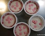 卵も油脂も使わないイチゴ蒸しパン作り方3写真