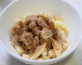 バレンタインに林檎とチョコのマフィン作り方1写真