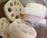 レンコン挟み焼作り方1写真