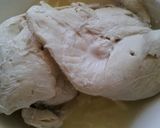 鳥ムネ肉のバンバンジー風サラダ作り方2写真