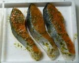 鮭のホイル焼き バジリコVer.作り方1写真