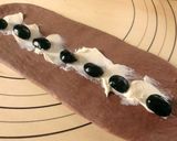 クリームチーズと黒豆のココアベーグル作り方3写真