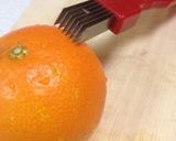 極細オレンジピールの花作り方1写真
