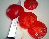 フルーツトマトと香草チキンのハンバーガー作り方4写真