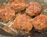 牛薄切りバーグのレモンバターソース作り方2写真