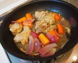 鶏もも肉の白ワインビネガー煮作り方5写真