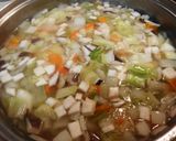 ＊朝食に＊きのこ入り食べる野菜スープ＊作り方2写真
