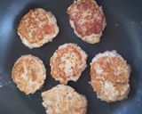 離乳食☆大人も一緒にふわふわ肉だんご。作り方8写真