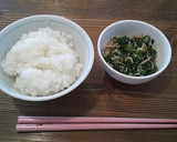 【1分でできる！】しらすのご飯のお供作り方7写真