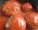 ケチャップで簡単！煮込みハンバーグ作り方4写真