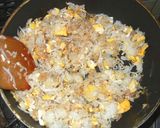 ごま油でシラス炒飯作り方3写真