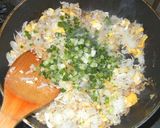 ごま油でシラス炒飯作り方4写真