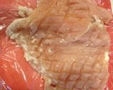 干し柿のチキンロール作り方1写真