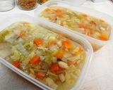 ＊朝食に＊きのこ入り食べる野菜スープ＊作り方7写真