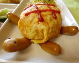 ☆かわいいおいしい☆かめさんオムライス☆作り方23写真