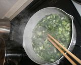 レンズ豆と小松菜のサラダ作り方3写真