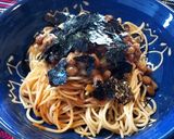 【家の食材で】キムチ＆納豆の炒め素麺作り方8写真