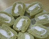 抹茶のロールケーキ作り方22写真