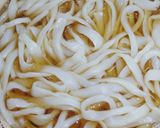 めんつゆと土鍋を使った基本の鍋焼きうどん作り方1写真