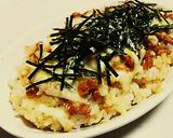 朝ズボラ☆醤油マヨご飯の納豆チーズのせ♪作り方4写真