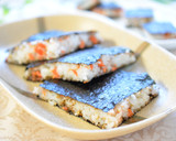 磯の香り～♫海苔ご飯のトースト風☆作り方5写真