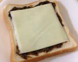 簡単朝ごはん＊岩のりマヨチーズトースト作り方2写真