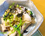 豚しゃぶと三つ葉のきざみわさび和え作り方4写真