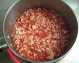 疲れた胃にも♡トマト味噌リゾット♫作り方1写真