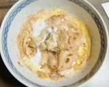レンコン・鶏肉・キムチの、卵とじ作り方5写真
