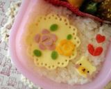 簡単！キャラ弁当☆レース&バラ♪作り方6写真